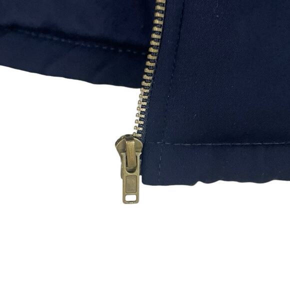 The Impeccable Pig Navy Blue Zip Up Puffer Vest - Picture 7 of 8